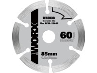 Worx Kotouč do ruční kotoučové pily Diamant WA5038 Worx Kotouč do ruční kotoučové pily Diamant WA5038