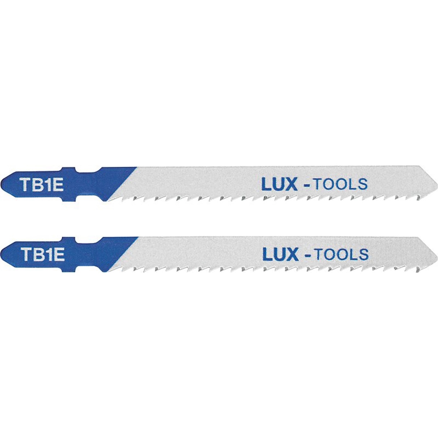 LUX Listy přímočaré pily z bimetalu na dřevo upínání T 75 mm