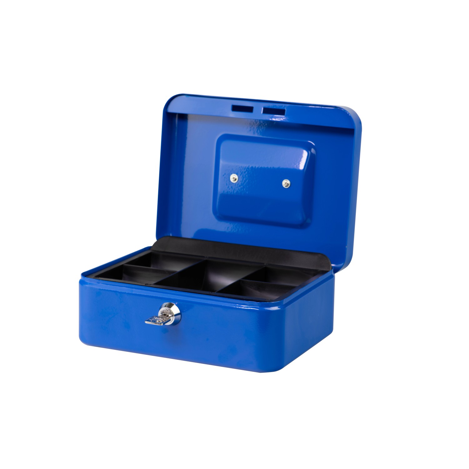 Burg Wächter Příruční pokladna Money 5020, 2 klíče, modrá, 9 x 20 x 16 cm