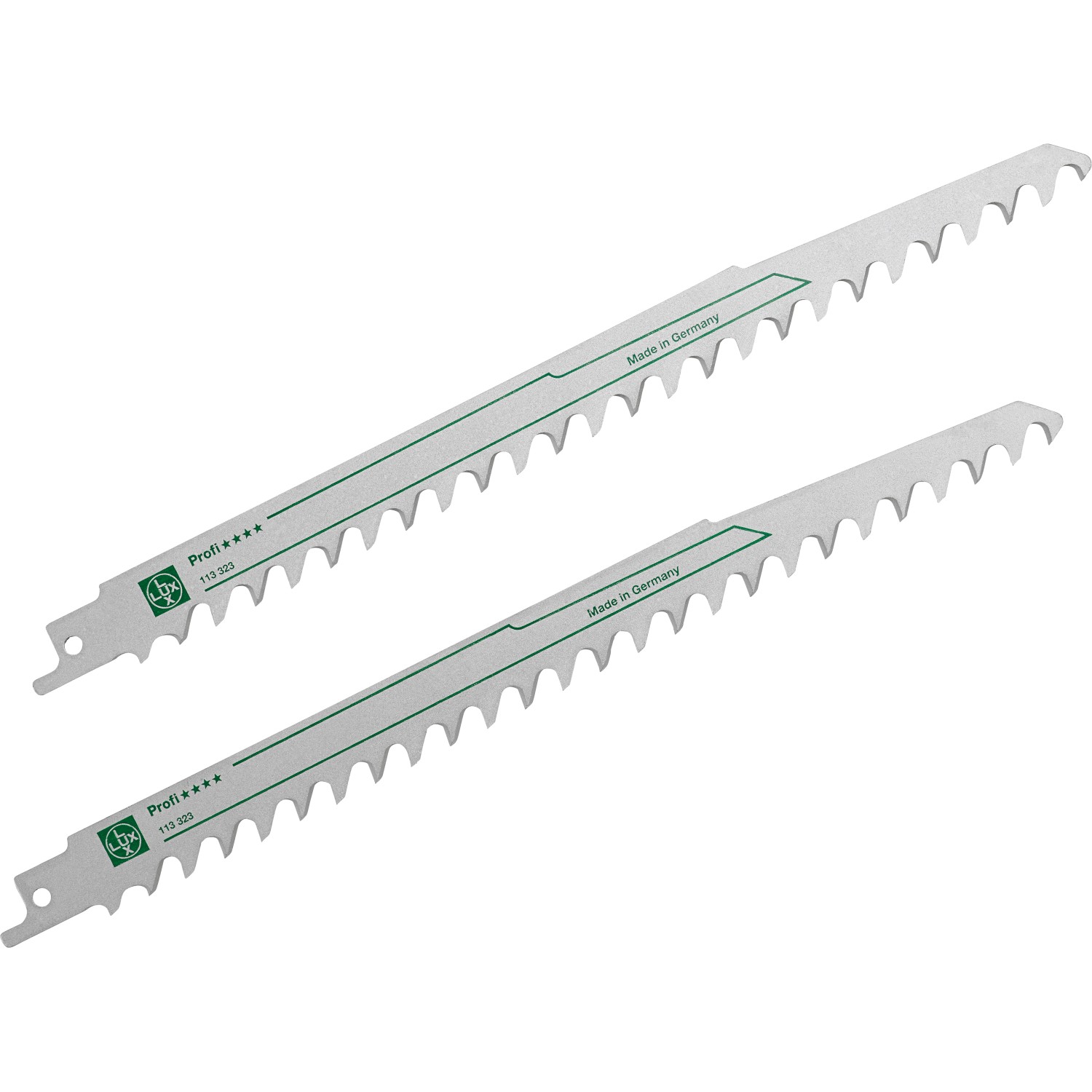 LUX-TOOLS Pilový list na zelené dřevo do pily ocasky Comfort hrubý, 220 mm, 2 ks