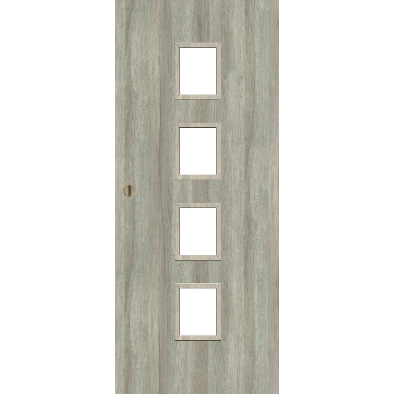 Voster Posuvné dveře ARUBA 4/4, lakované, dub skandinávský, PVC madlo, 80 P