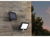 REV-Ritter Solární LED svítidlo s PIR senzorem 300 lm 10 000 K IP44 černé