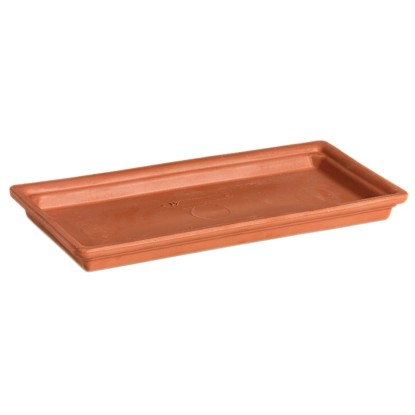 Deroma Miska pod truhlík Standard červená 32 cm