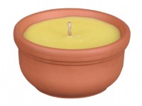NOHEL GARDEN Vonná svíčka proti hmyzu citronella v ker. nádobě, pr. 7 cm