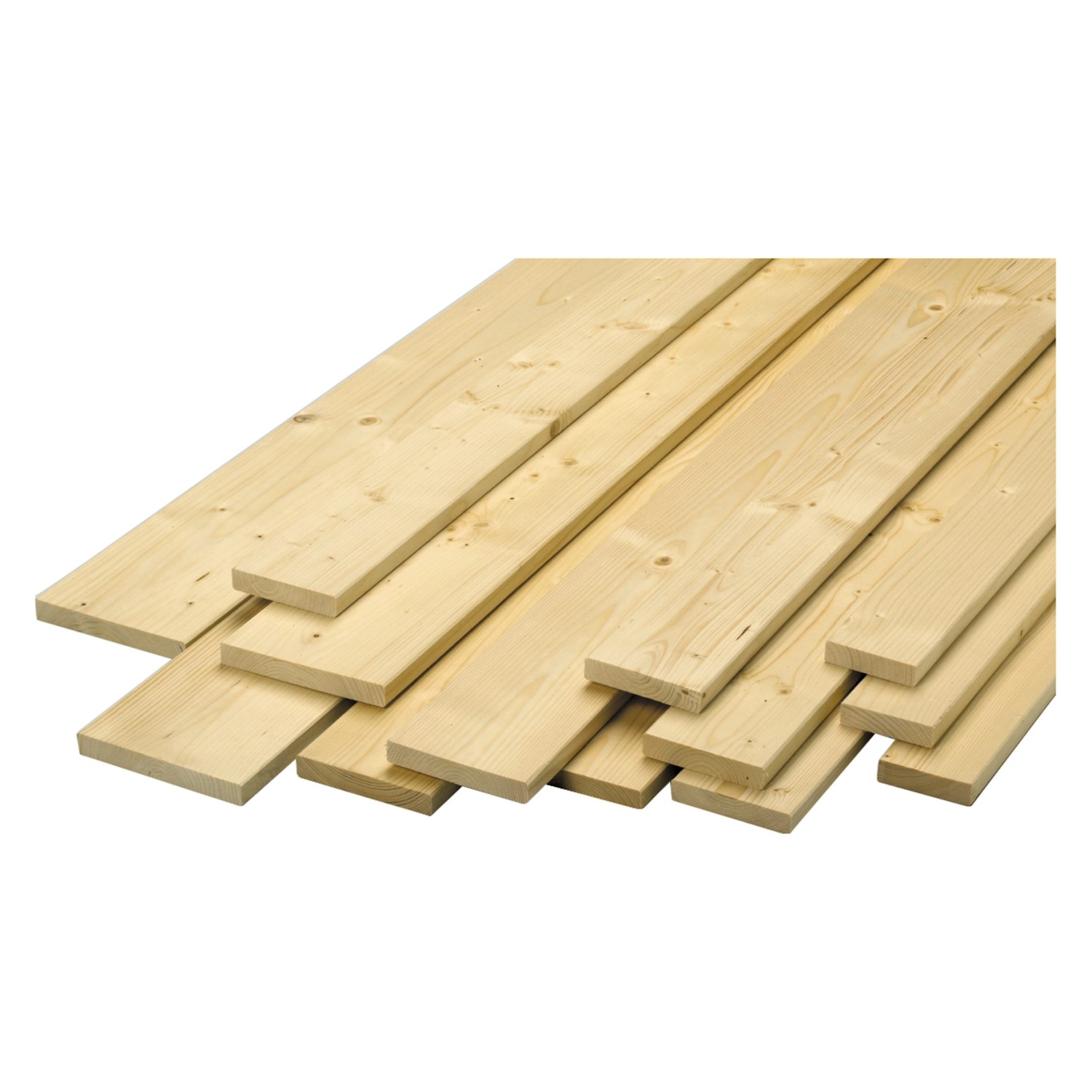 Rettenmeier Hoblované prkno, hladké, smrk/jedle, kvalita HF, 300 x 1,9 x 14,4 cm