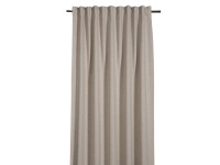 Sehlbach Závěs se skrytými poutky, Linenlike Nature Look, béžový, 245 x 140 cm