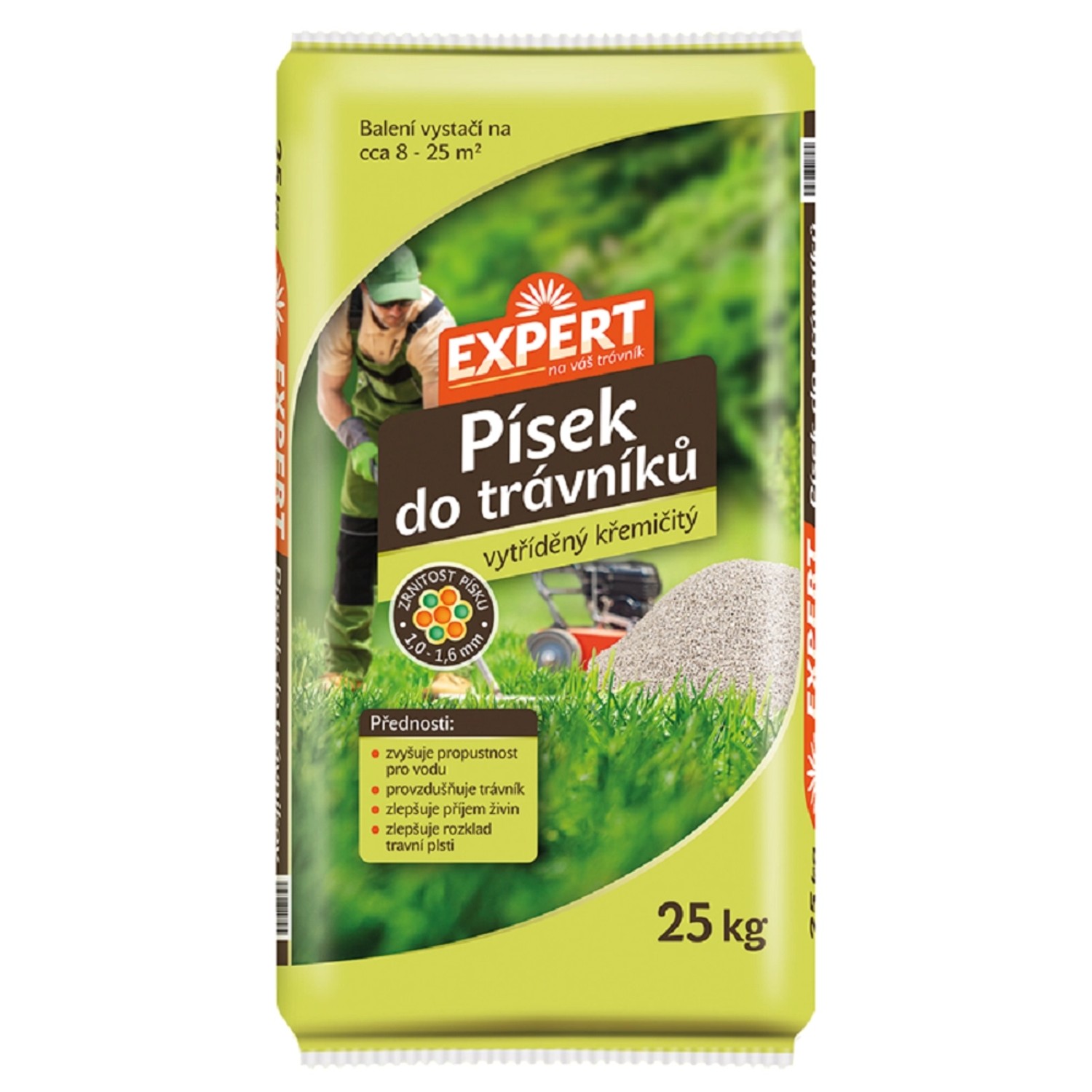 EXPERT Písek do trávníků 25 kg