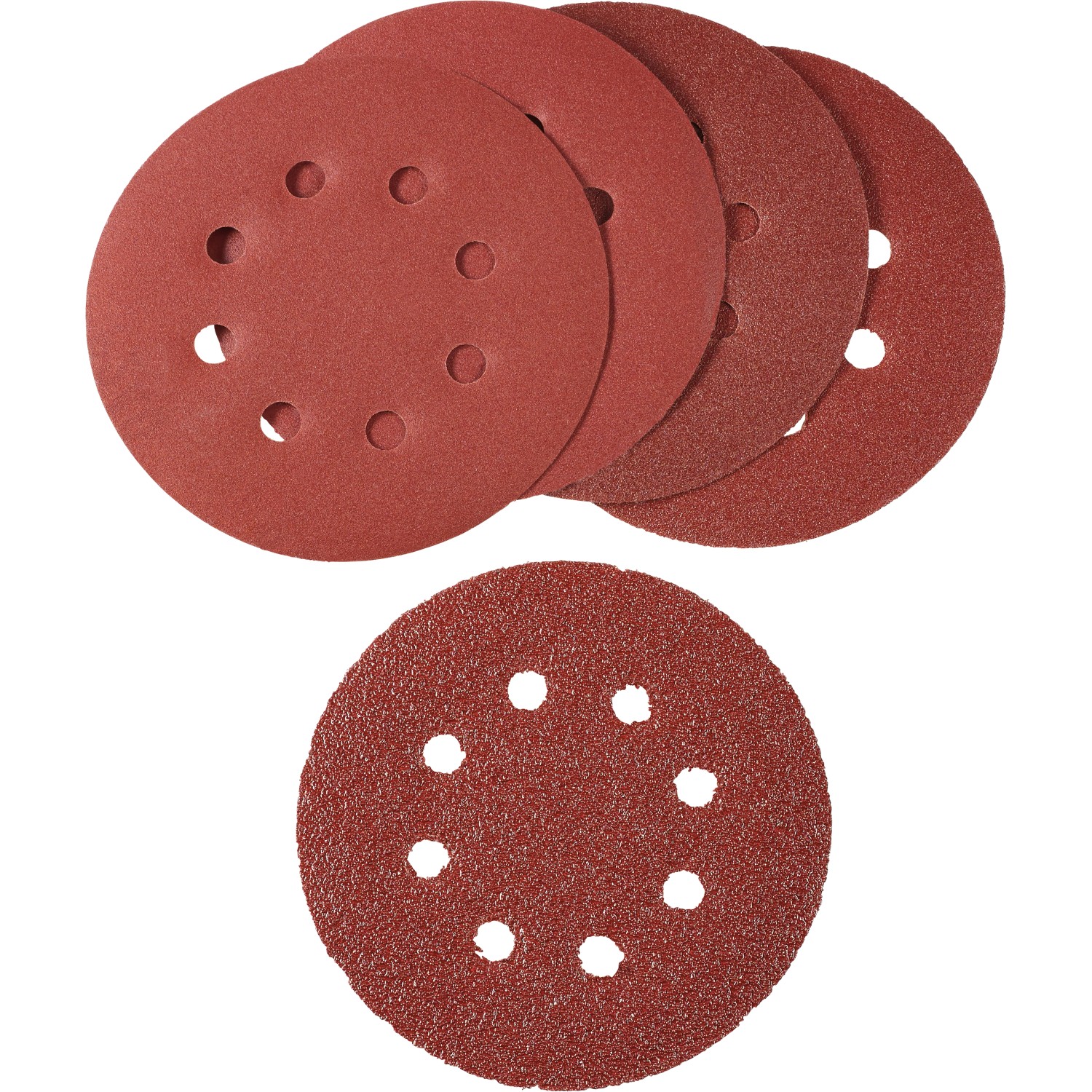 LUX Sada brusných podložek Classic pro excentrickou brusku průměr 125 mm 5dílná