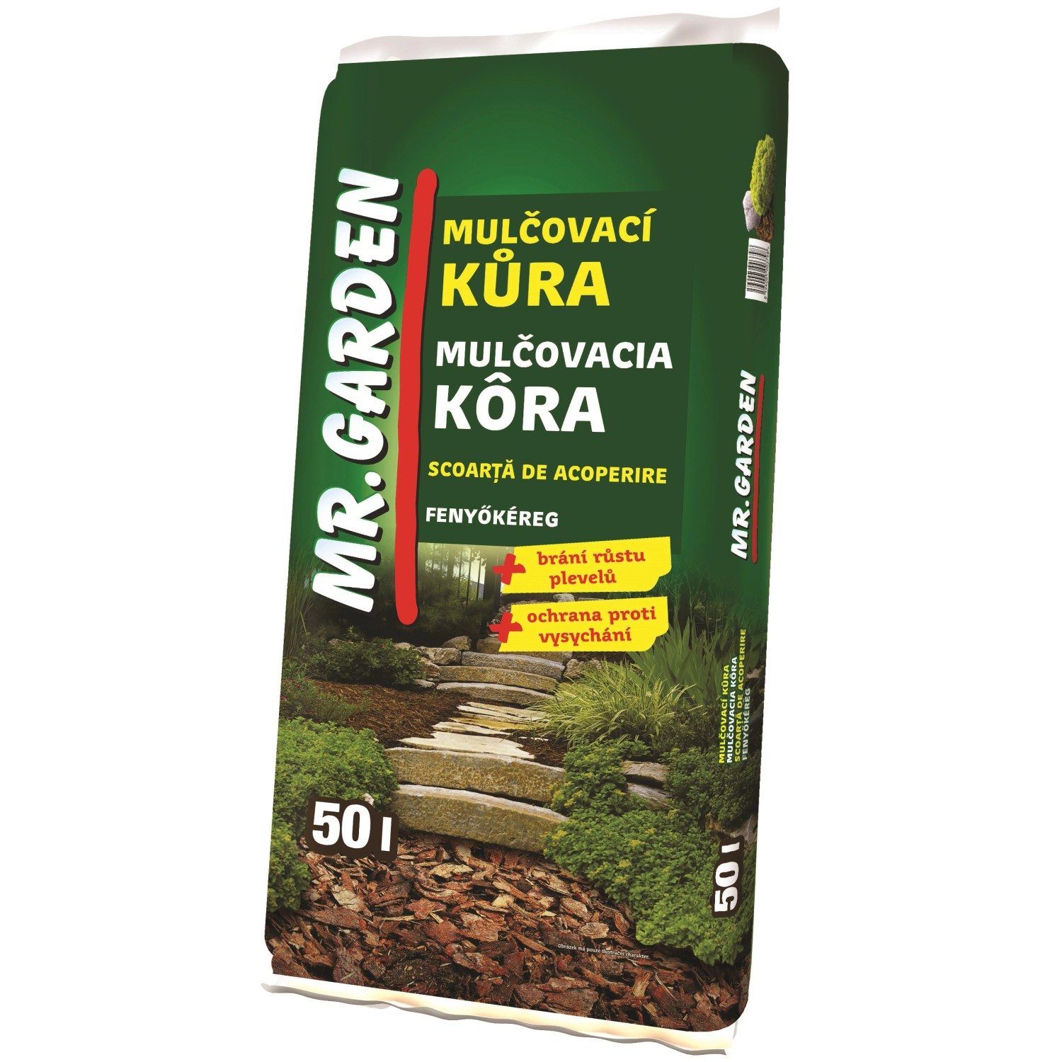 Mr. Garden Mulčovací kůra 50 l