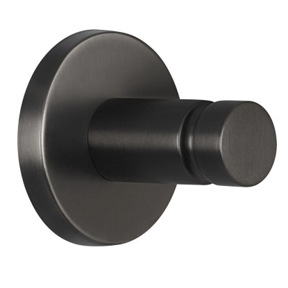 tesa Háček na ručník Moon, grafitová, 37 x 37 x 36 mm