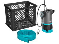 GARDENA Ponorné čerpadlo na čistou/kalovou vodu 2v1 20000 BASIC - povodňová sada