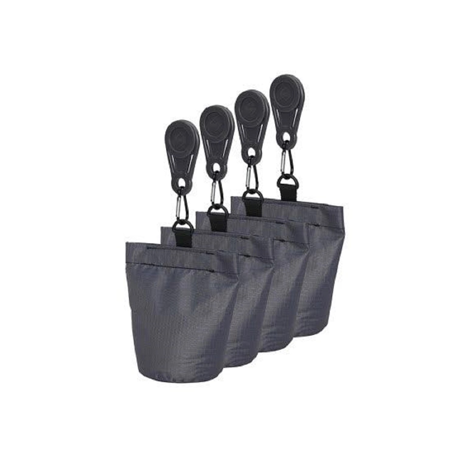 Vaky na napnutí ochranného krytu na zahradní nábytek, 4 ks