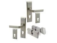 O.K. Doors Sada kování P55 typ 011/03 s otevíráním dovnitř, vložky 35/45, 35/45K