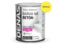 DENAS Vodou ředitelná barva na beton BETON 0620 žlutá 700 g