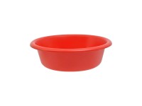 Umyvadlo kulaté, červené, 6 l, pr. 37,5 cm Umyvadlo kulaté, červené, 6 l, pr. 37,5 cm