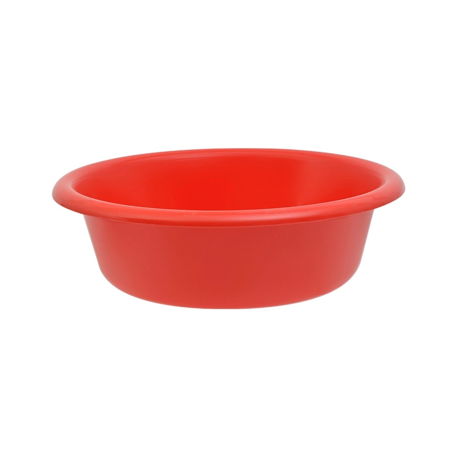 Umyvadlo kulaté, červené, 6 l, pr. 37,5 cm