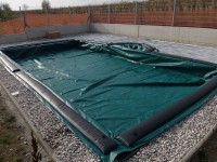 Summer Fun Zimní kryt na obdélníkové bazény 80 x 40 m bez vodních vaků modul 7