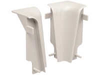 Living by HARO Vnitřní roh, bílá, 2 ks