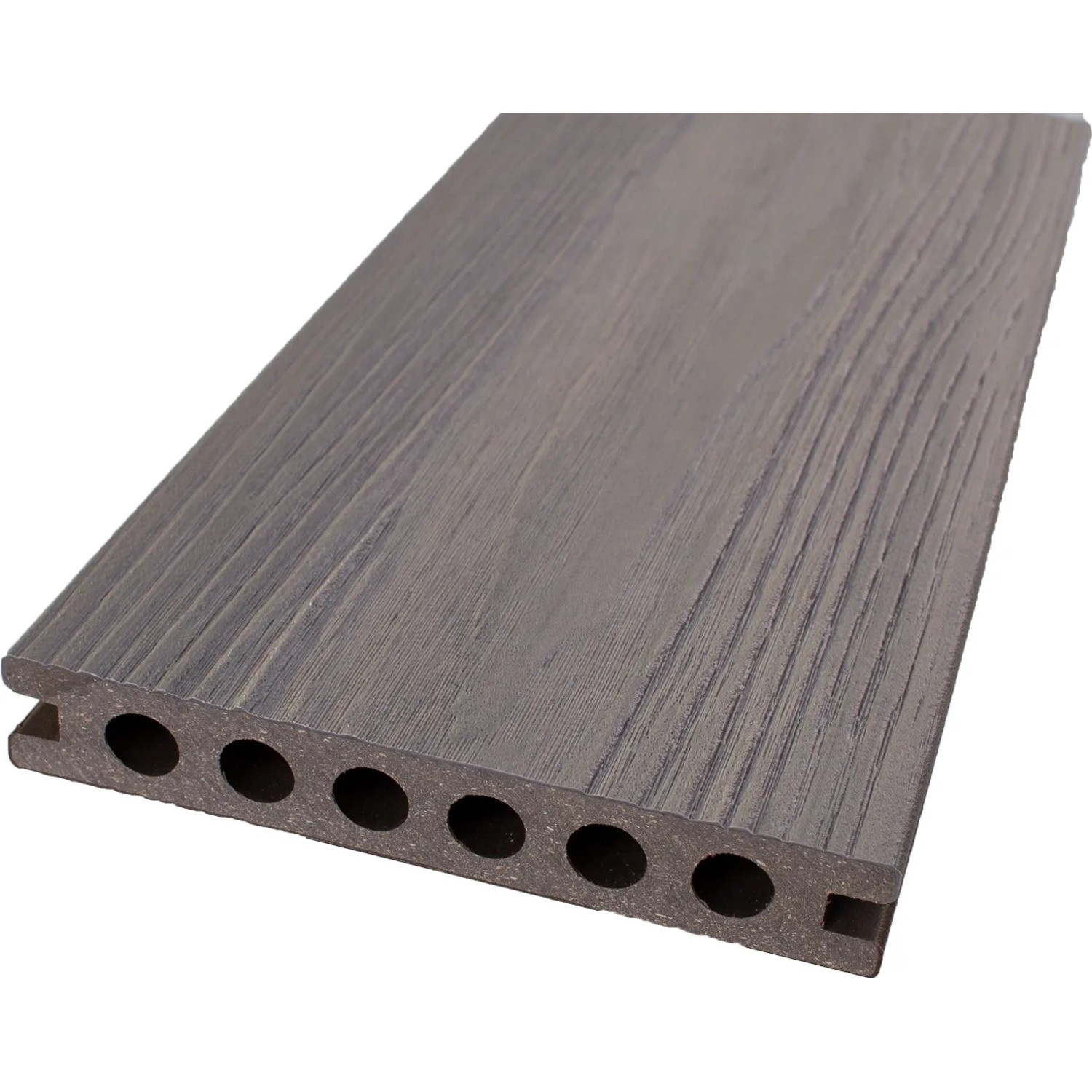 GroJa Quattro Terasové prkno komůrkové z BPC hnědé 4000 x 215 x 136 mm