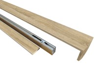Voster Jednodílný nástěnný posuvný systém dub sonoma, 200 cm