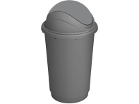 Kis Odpadkový koš Pivot, šedý, 45 l