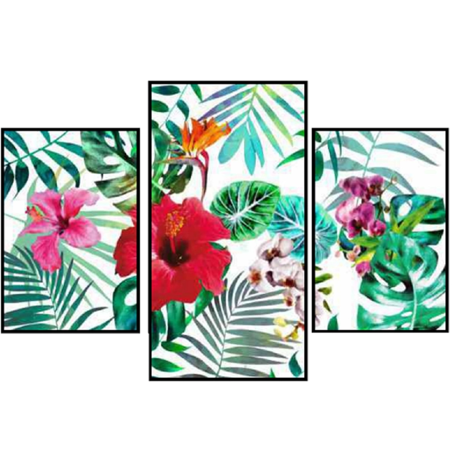 Bondecor 3dílná sada obrazů Color 50 x 70 cm