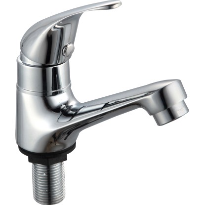 Stojánková baterie na studenou vodu, chromovaná