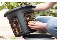 elho Květináč Green Basics na brambory černý, pr. 32 x 26 cm elho Květináč Green Basics na brambory černý, pr. 32 x 26 cm