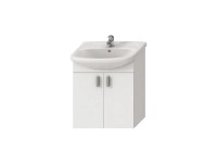 Jika Skříňka LYRA PLUS vč. umyvadla 65 cm, bílá