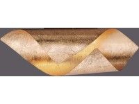 Paul Neuhaus Nástěnné LED svítidlo Nevis, 3 W, zlatá, 31 x 10 x 10 cm