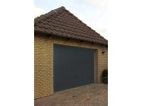 Hörmann Výklopná garážová vrata Berry Pearl, antracitová šedá, 2500 x 2125 mm