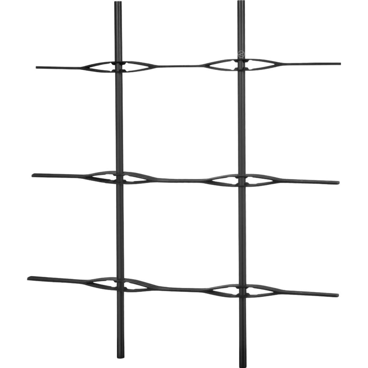 Lechuza Treláž do truhlíků Trio Cottage 30, černá