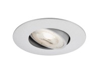 BRILO LED vestavné svítidlo Kulana matný chrom 3 ks, pr. 90 mm BRILO LED vestavné svítidlo Kulana matný chrom 3 ks, pr. 90 mm