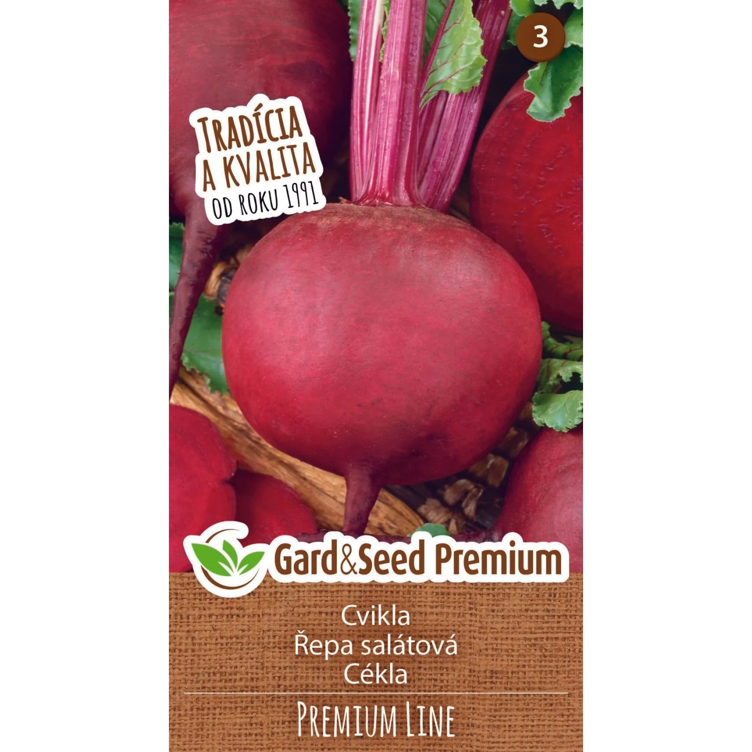 GardenSeed Premium Semínka Řepa salátová PREMIUM