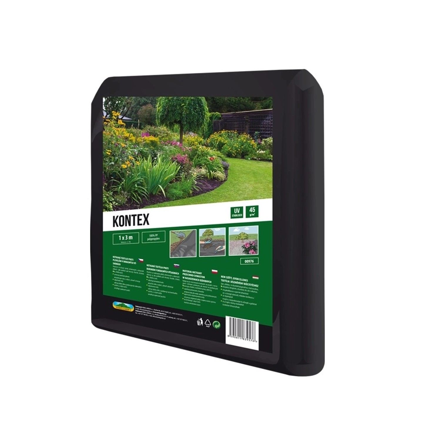 Textilie mulčovací černá 3,2 x 5 m