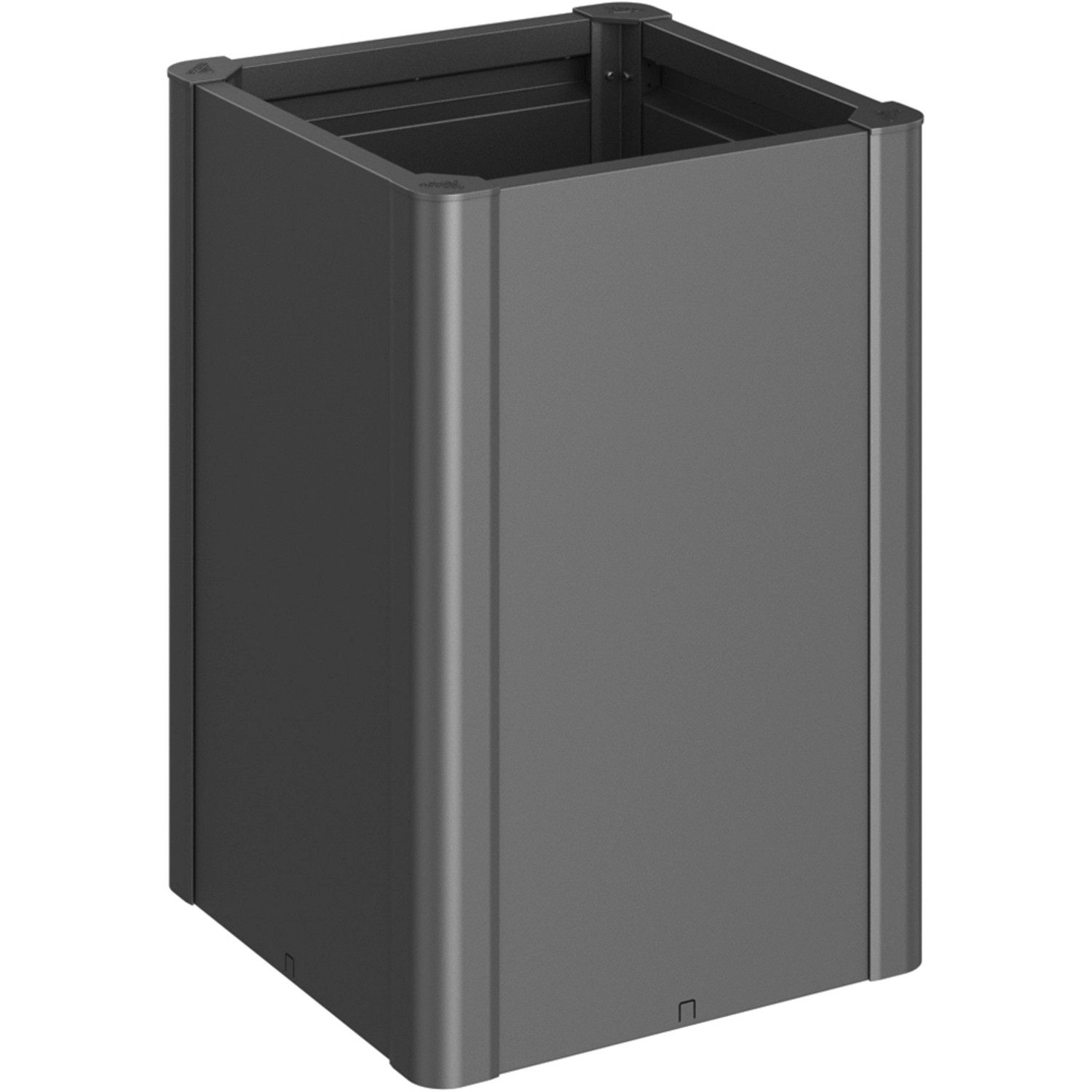 Biohort Vyvýšený záhon Belvedere Maxi 50 tmavě šedý, 53 x 53 x 77 cm