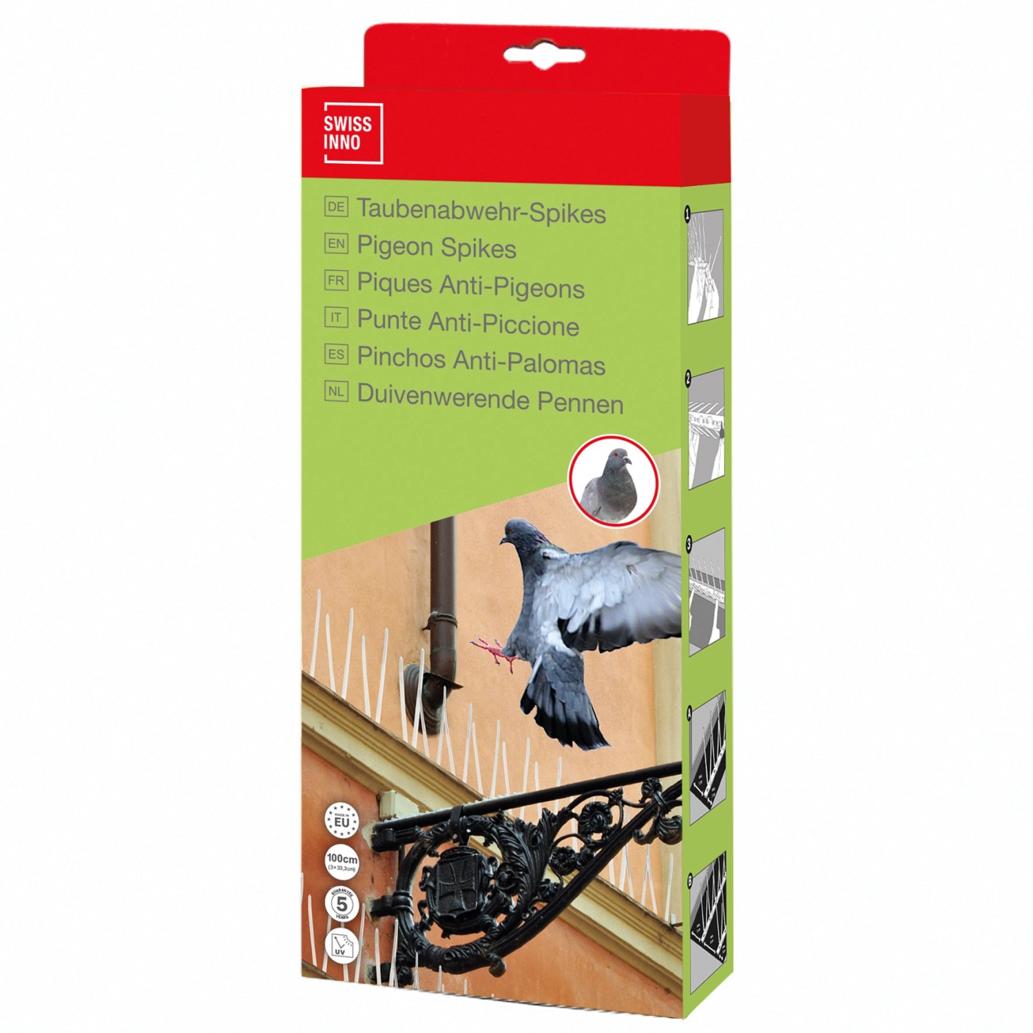 Swissinno Hroty proti holubům 300 cm