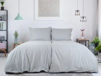 B.E.S. Hotelové bavlněné povlečení šedé 140 x 200/70 x 90 cm B.E.S. Hotelové bavlněné povlečení šedé 140 x 200/70 x 90 cm