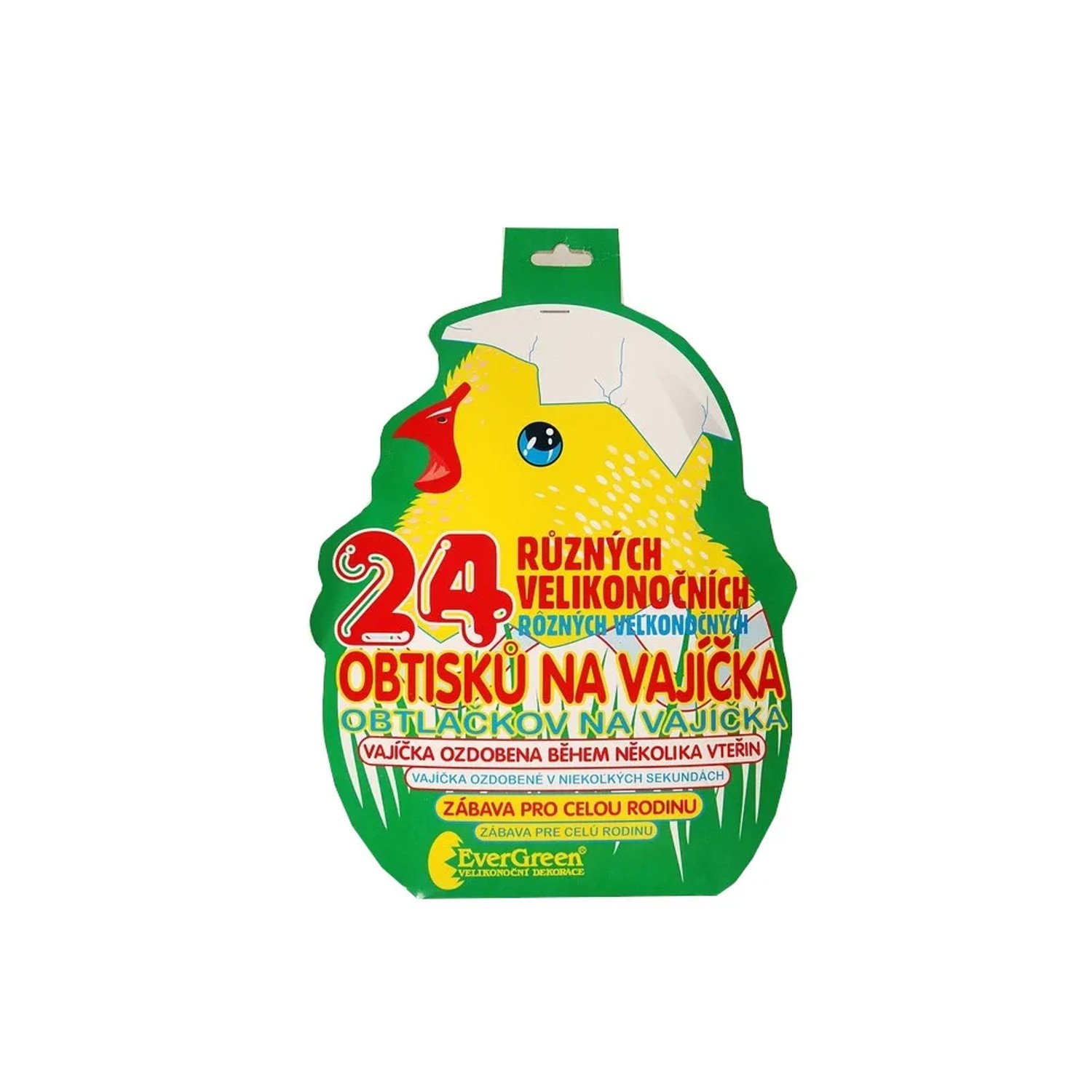 Obtisky dekorační (Košilky na vajíčka) 24 ks