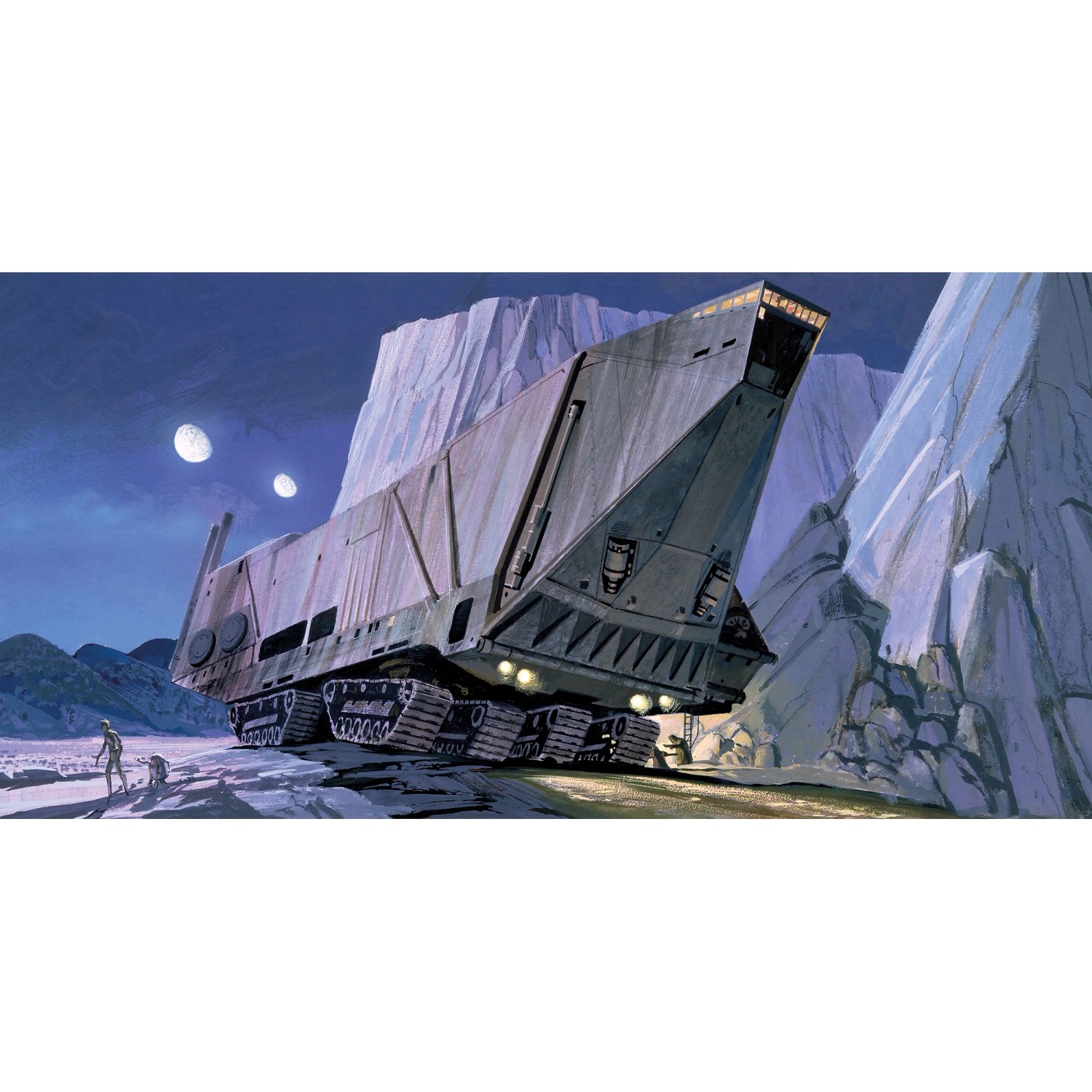 Komar Vliesová fototapeta Star Wars Classic RMQ Sandcrawler 500 x 250 cm