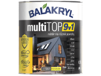 Balakryl Multifunkční akrylátová barva multiTOP 9v1 7016 antracitová šedá, 0,75l