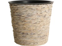 Květináč z vodního hyacintu, pr. 21 x 19 cm