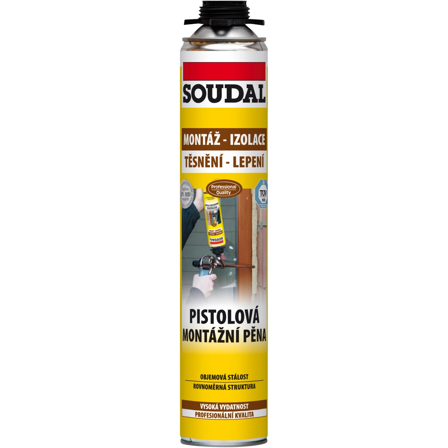 Soudal Montážní pěna pistolová 750 ml