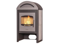 HS Flamingo Krbová kamna MELAND dlažba bělený dub 555 x 1019 x 417 mm