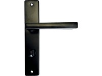 COBRA Dveřní kování Linia WC 72, černé