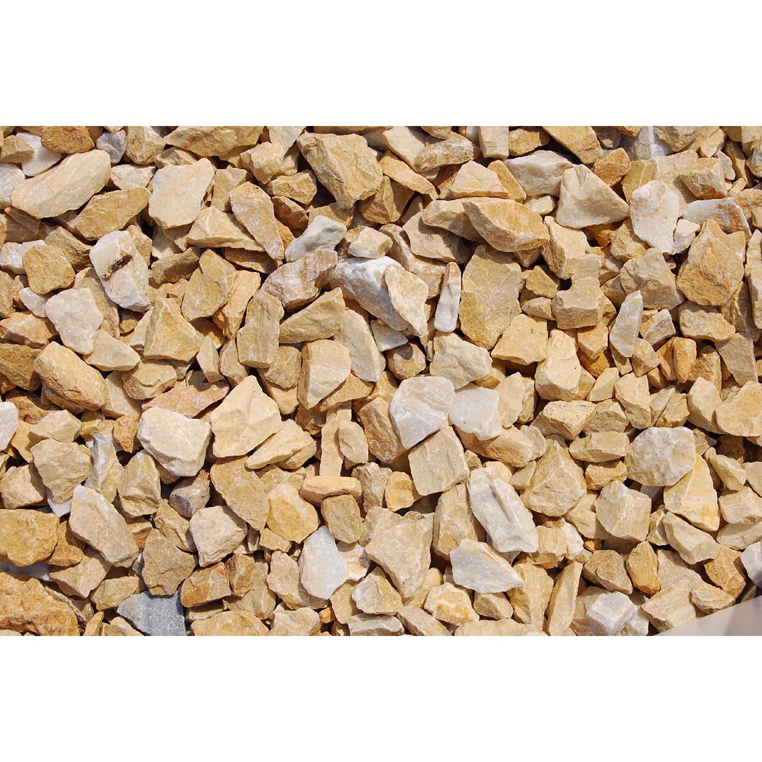 Mramorová drť zlatá okrová 16-25 mm 25 kg PE pytel