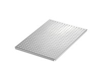 GS Terrassen Terasový odtokový rošt, nerezová ocel V2A, 600 x 400 x 18 mm