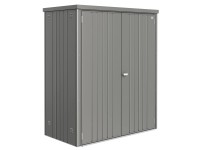 Biohort Zahradní skříň na nářadí 150 křemenově šedá, 155 x 83 x 182,5 cm
