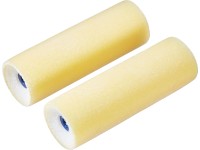 LUX-TOOLS Náhradní flokovací váleček, hladké povrchy, 3,5 x 11 cm, 2 ks