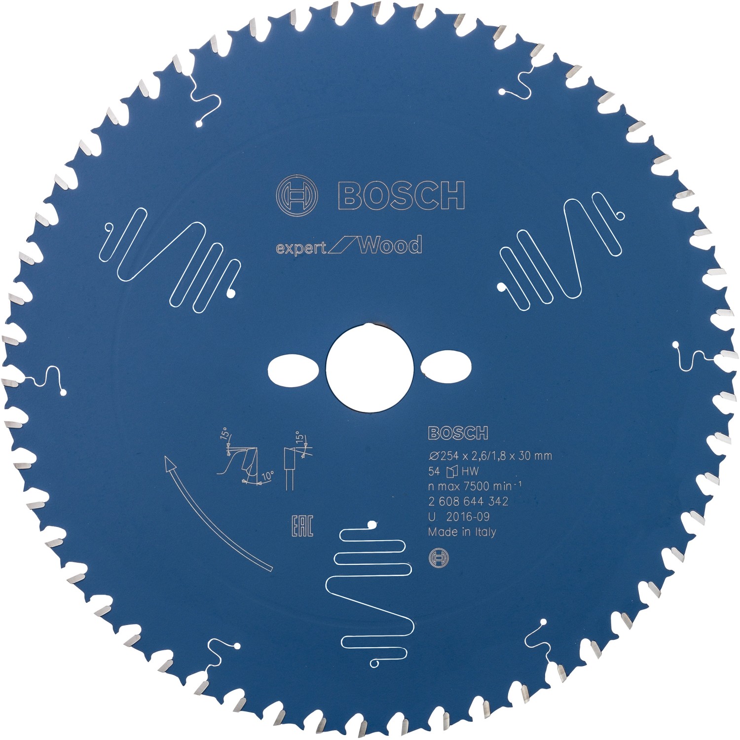 Bosch Pilový kotouč Expert for Wood pr. 254 x 30 mm